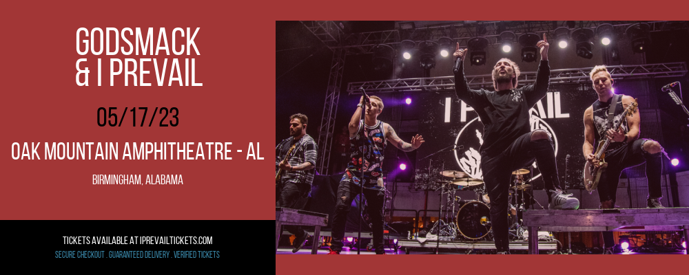 Godsmack & I Prevail at I Prevail Tickets tickets Godsmack & I Prevail at I Prevail Tickets