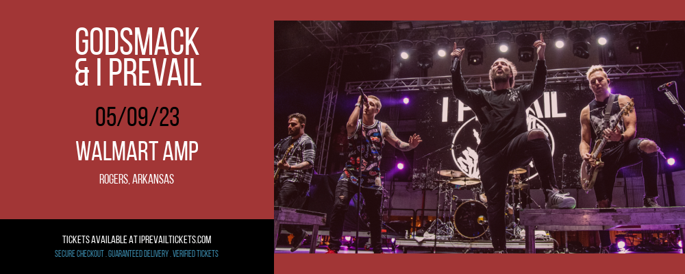Godsmack & I Prevail at I Prevail Tickets tickets Godsmack & I Prevail at I Prevail Tickets