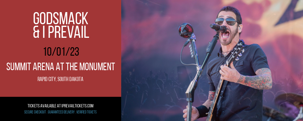 Godsmack & I Prevail at Summit Arena at The Monument at Summit Arena at The Monument
